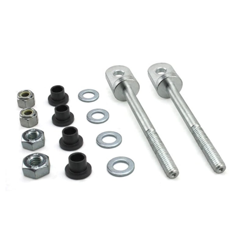 Lippert Components JT's Strong Arm Replacement RV Jack Stabilizer 4" Swing Bolt Kit with 2 Swing Bolts, 4 Washers, 2 Nuts, Ensures Secure, Stable RV Leveling, Easy Installation - 314596 - Image 1
